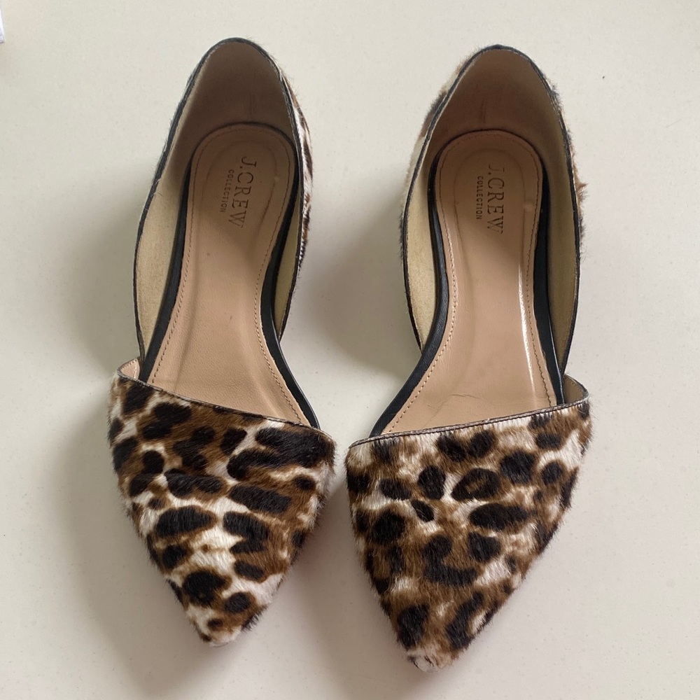 J. Crew Animal Print Women's Flats